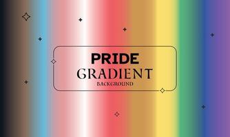 Lgbtq pride rainbow gradient background vector