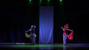 Traditional Dance Performance on Stage video