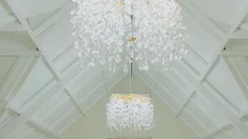 Luxurious Crystal Chandelier video