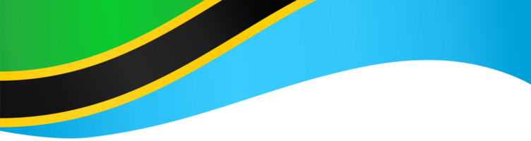 Tanzania flag wave png