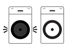 Speaker icon. Speaker music icon black vector