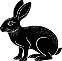 illustration of a rabbit vector