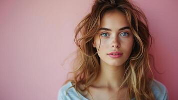 Woman in White Bra Posing photo
