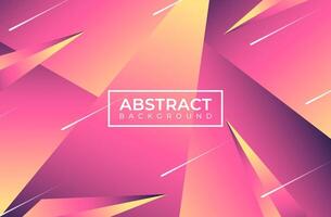 abstract triangle background with attractive and modern look vector