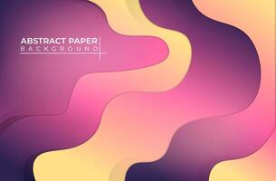 abstract paper background with attractive and modern look vector