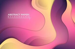 abstract paper background with attractive and modern look vector