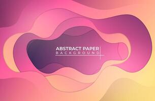 abstract paper background with attractive and modern look vector