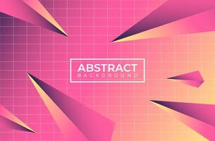 abstract triangle background with attractive and modern look vector