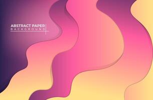 abstract paper background with attractive and modern look vector