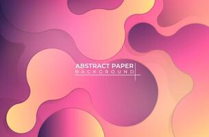 abstract paper background with attractive and modern look vector