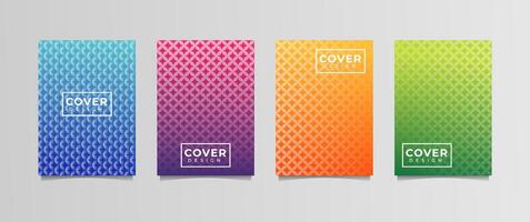 gradation background set, suitable for background, poster, wallpaper, cellphone screen, banner and others vector