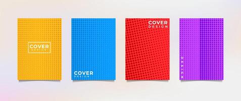 gradation background set, suitable for background, poster, wallpaper, cellphone screen, banner and others vector