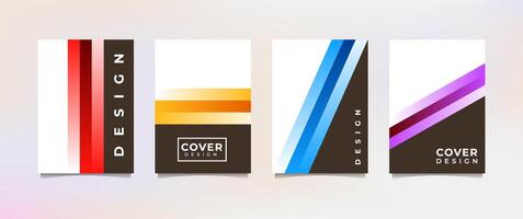 gradation background set, suitable for background, poster, wallpaper, cellphone screen, banner and others vector