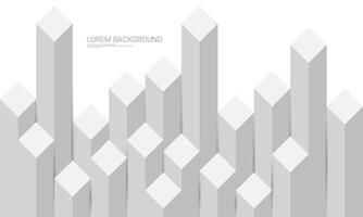Abstract geometric background, combination of white and gray, perfect for backgrounds, posters, wallpapers and more vector