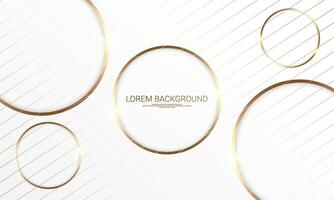 background design with thin gold lines, white and gold combination, perfect for backgrounds, posters, wallpapers and more vector