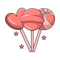 Illustration of lollipop vector