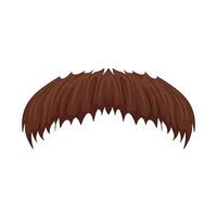 Illustration of mustache vector