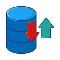Illustration of server vector