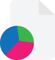 Pie Chart Graph vector