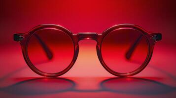 Glasses on Table photo