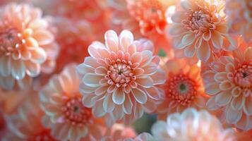 Close Up of Pink Flowers photo