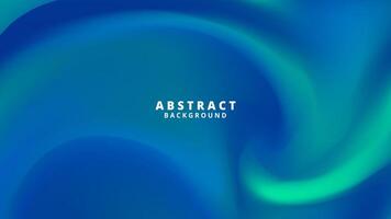Captivating green and blue gradient mesh wave blur background, elevating websites, ads, and social media with a premium, striking aesthetic vector
