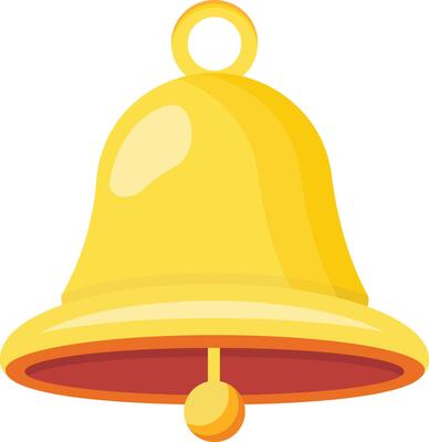 Yellow Bell Icon