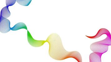 Abstract backdrop with wave gradient lines vector