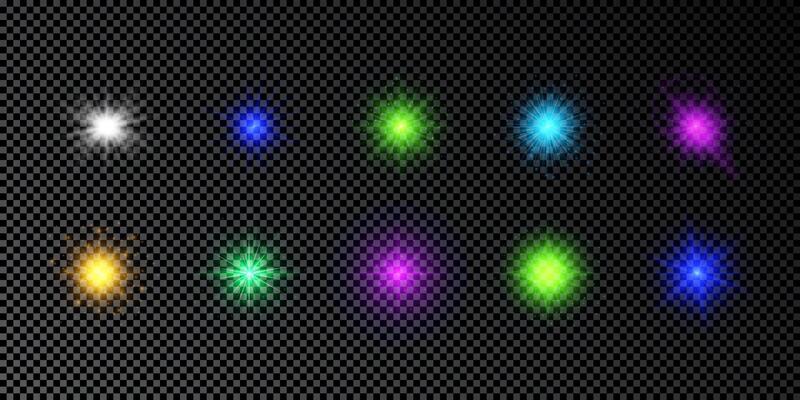 Light effect of lens flare