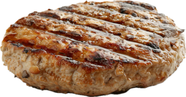 sappig gegrild rundvlees hamburger pasteitje. png