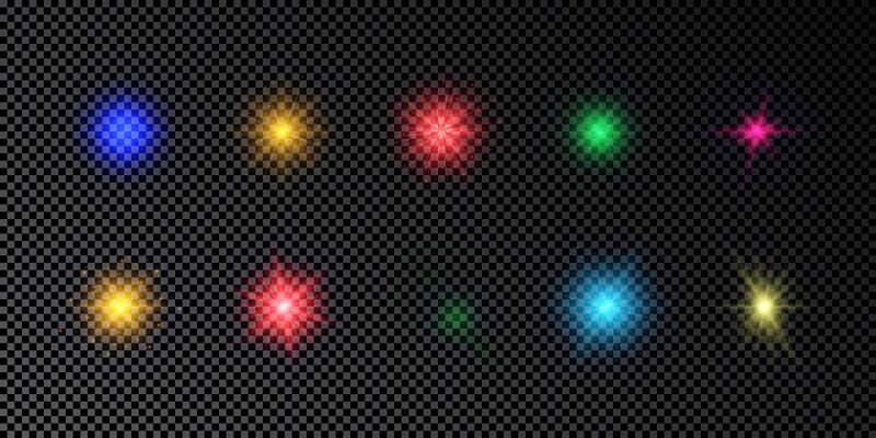 Light effect of lens flare