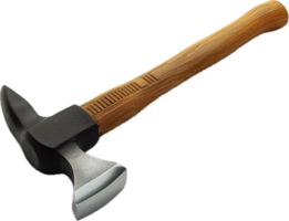 Metall Hammer mit schwarz handhaben. png