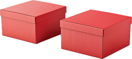 rojo regalo cajas apilado alto. png