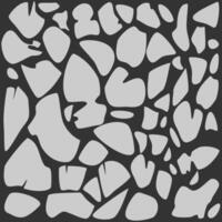 Rock Texture Pattern Seamless Design Illustration vector