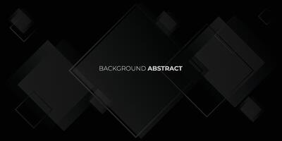 Abstract futuristic dark black background with modern design. Realistic wallpaper with luxurious flowing lines. Elegant background for posters, websites, brochures, cards, banners, apps, etc. vector