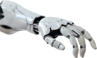 Advanced Robotic Arm with Artificial Hand. png