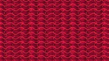 abstract red wavvy lines background design vector