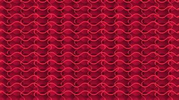 abstract red wavvy lines background design vector