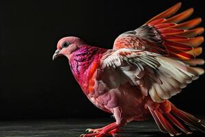 the Pink Pigeon photo