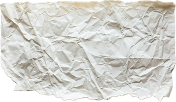 froissé blanc papier texture fermer png