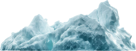 Majestic Iceberg in Arctic Waters. png