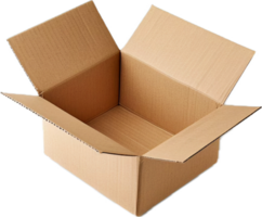 Empty Open Cardboard Box for Packing. png