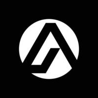 Letter A design element idea with creative concept vector
