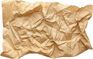 Crumpled Brown Paper. png