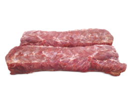 Fresh raw pork meat, transparent background png