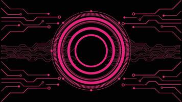 Artificial intelligence, cyber-circuits, future technology concepts, background vector