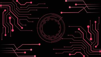 Artificial intelligence, cyber-circuits, future technology concepts, background vector