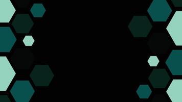 Hexagon shaped abstract texture background vector