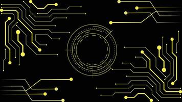 Artificial intelligence, cyber-circuits, future technology concepts, background vector