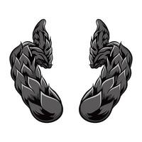 Devil Horns for graphic resources vector